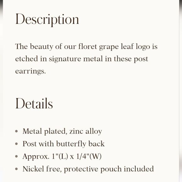 Patricia Nash Small Floret Stud Earrings - Picture 4 of 6